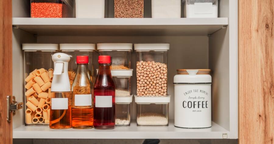 The Kitchen Counter Storage Trend Replacing Canisters